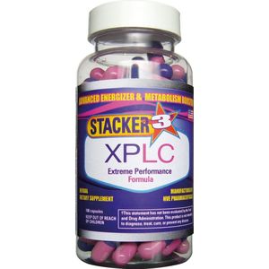 Stacker 3 XPLC - Fat Burner - Vetverbrander - 100 Capsules