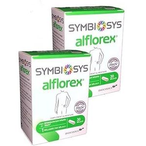 Symbiosys Alflorex Probiotica - Set van 2 x 30 Capsules - Zuivelvrij - Glutenvrij