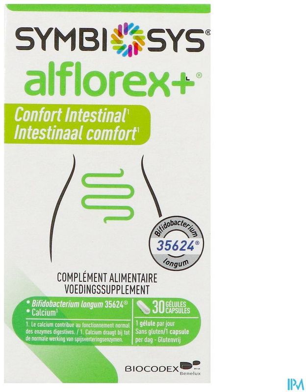Alflorex+ - Caps - Voedingssupplement - 30 Stuks - Bevat Bifidobacterium longum 35624®