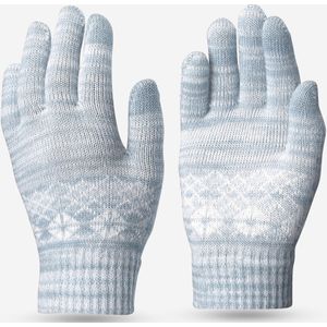 Touchscreen handschoenen voor wandelen sh100 tricot kinderen 4 tot 14 jaar