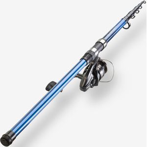 Hengelset voor statisch zeevissen seacoast500 350 80-150 g