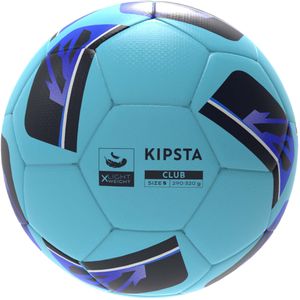 Voetbal club ball x-light (290 gr) maat 5 turkooise