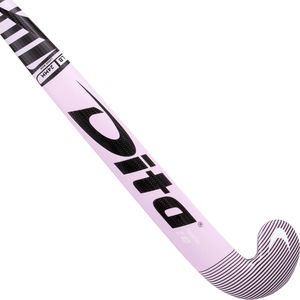 Fibertec c40 hockeystick low bow 40% carbon lichtroze