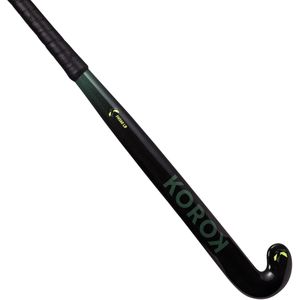 Fh560 hockeystick low bow, 60% carbon zwart/kaki