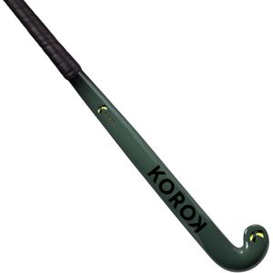 Fh530 hockeystick mid bow, 30% carbon kaki/zwart