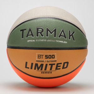Basketbal maat 7 bt500 touch groen oranje