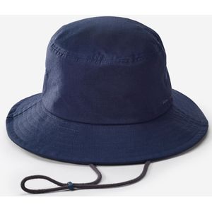 Uv-werende hoed voor trekking heren travel 100 blauw
