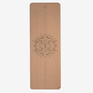Antislip yogamat kurk 4 mm mandaladessin
