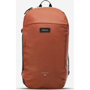 Rugzak voor backpacken travel 500 organizer 40 l oranje