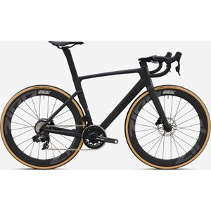 Racefiets rcr force axs ongelakt carbon