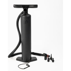Dual action pomp voor kitesurfen/wingfoilen met universele adapters en leash
