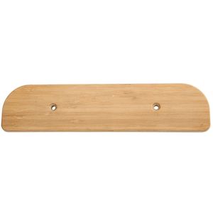 Afgeronde houten plank voor fietsmand longtail cargofiets r500 e kleurloos