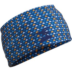 Bandana voor klimmen vertika blauw/oker