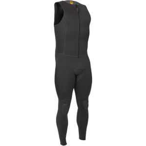 Long john wetsuit voor kanoën kajakken en suppen heren neopreen 2 mm