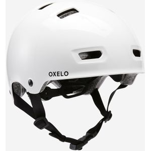 Helm voor inlineskaten skateboarden steppen mf500 wit