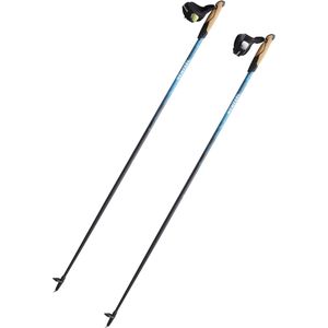 Nordic walking stokken staal carbon nw p700 turquoise