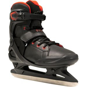 Schaatsen voor heren fit500 zwart en rood