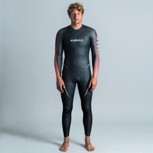 Neopreen wetsuit voor zwemmen in open water heren ows 4/2 mm