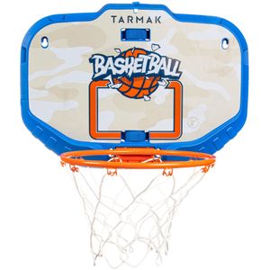 Verplaatsbaar basketbalbord set k900 blauw oranje