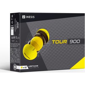 Golfballen tour 900 x12 geel