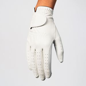 Golfhandschoen voor dames linkshandig 500 wit