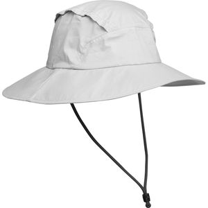 Waterdichte hoed voor trekking mt900 lichtgrijs