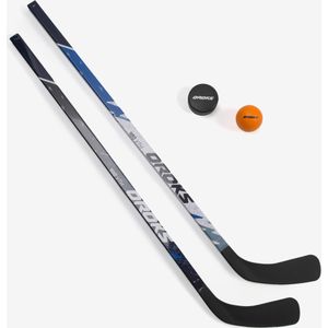 Ijshockeystick en puck set 100