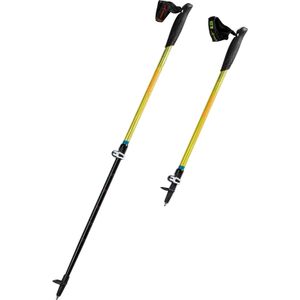 Telescopische nordic walking stokken voor kinderen aluminium nw p120 jr groen