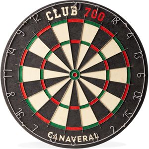 Dartbord met stalen pijltjes club 700