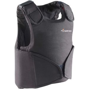 Bodyprotector voor paardrijden voor kinderen safety 100 zwart