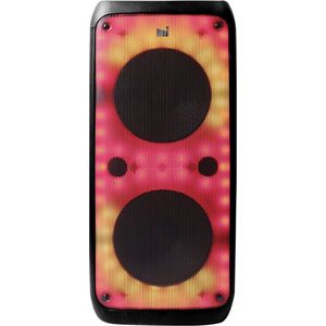 DUAL - Krachtige Bluetooth-feestbox op batterijen met lichteffecten van 400 watt