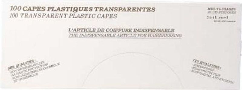 Sibel - Wegwerpcapes - Transparant - 100 Stuks