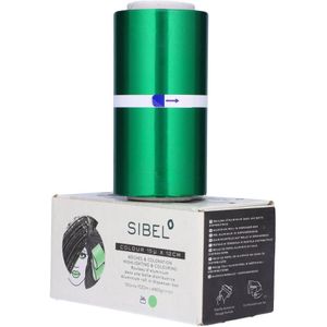 Sibel - Alufoil Roll 15MY - Groen - 12cm x 100mtr - Haarverf Benodigdheden