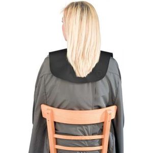 Kapmantel - Zwart - Unisex - Comfortabele Afdichting