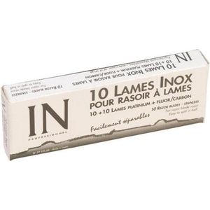 Sibel IN Inox Barberblade Universal Dobbelbladet Ref.7719160  10 stk.