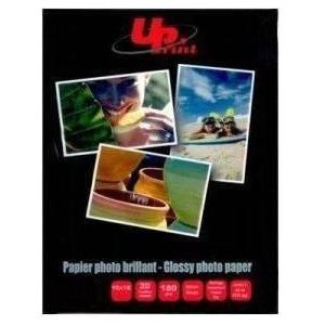 UPrint 2797 fotopapier glanzend wit – fotopapier (wit, glanzend, 20 vellen, 180 g, 100 mm, 150 mm)