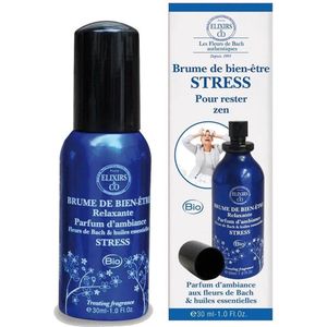 STRESS - Wellness Mist - 30 ml - Biologisch - Aluminium Spuitfles