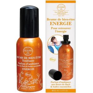 Bach Kamerspray Energie - BIO - 30ML - Bachbloesems & Essentiële Oliën