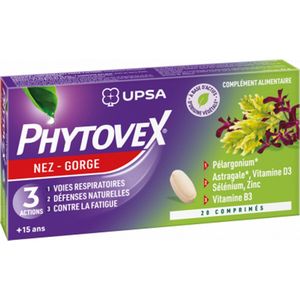 UPSA Phytovex Nez Gorge 20 Tabletten
