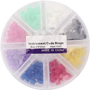Dental Kleurcode ringen, 160 stuks Dental kleurcode ringen autoclaveerbare desinfectie orthopedische accessoires
