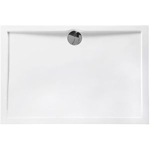 Allibert Douchebak Slim Polybeton Rechthoekig 120x80cm Wit