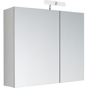 Allibert spiegelkast kle'o 60 cm mat wit