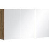 Allibert Spiegelkast Look 120cm Vde 3 Deuren Houtdecor