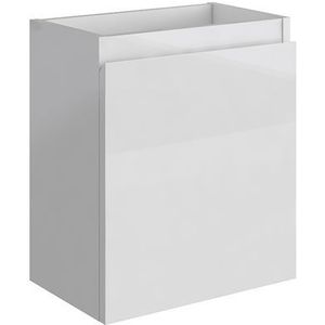 Fonteinset allibert porto pack 40 inclusief spiegel soft close 40x51x25 cm glanzend wit