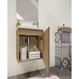 Allibert Porto Pack fonteinset 40x51cm MDF Hamilton eik