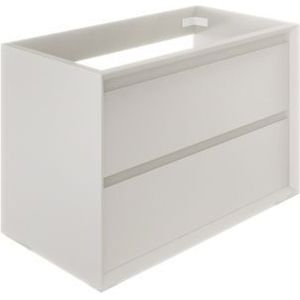 Wastafelonderkast allibert delta olav 80x54x46 cm mat wit