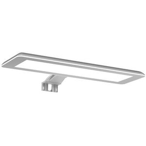 Led spiegellamp allibert luceo 10 watt 30x3,9x16,1 cm zilver