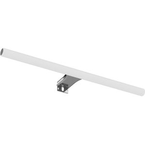 Led spiegellamp allibert scope 9 watt 50x4,9x10,2 cm glanzend chroom