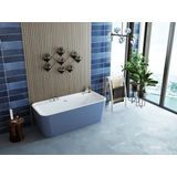 Allibert Kolora vrij staand bad 170x78cm blauw mat
