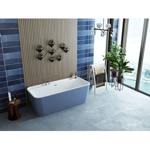 Allibert Kolora vrij staand bad 170x78cm blauw mat